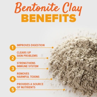 ĐẤT SÉT BENTONITE - 1kg