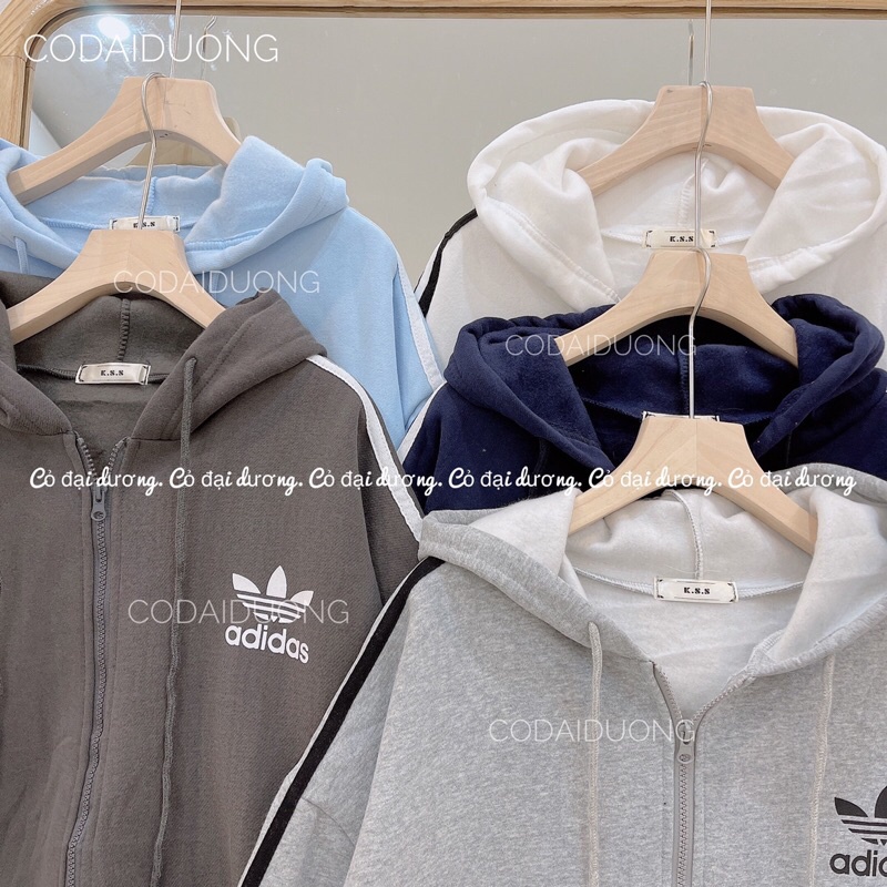 áo khoác nỉ đát kéo khoá | BigBuy360 - bigbuy360.vn