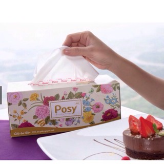 Giấy ăn lụa Posy hộp 180 TờX 2 LỚP