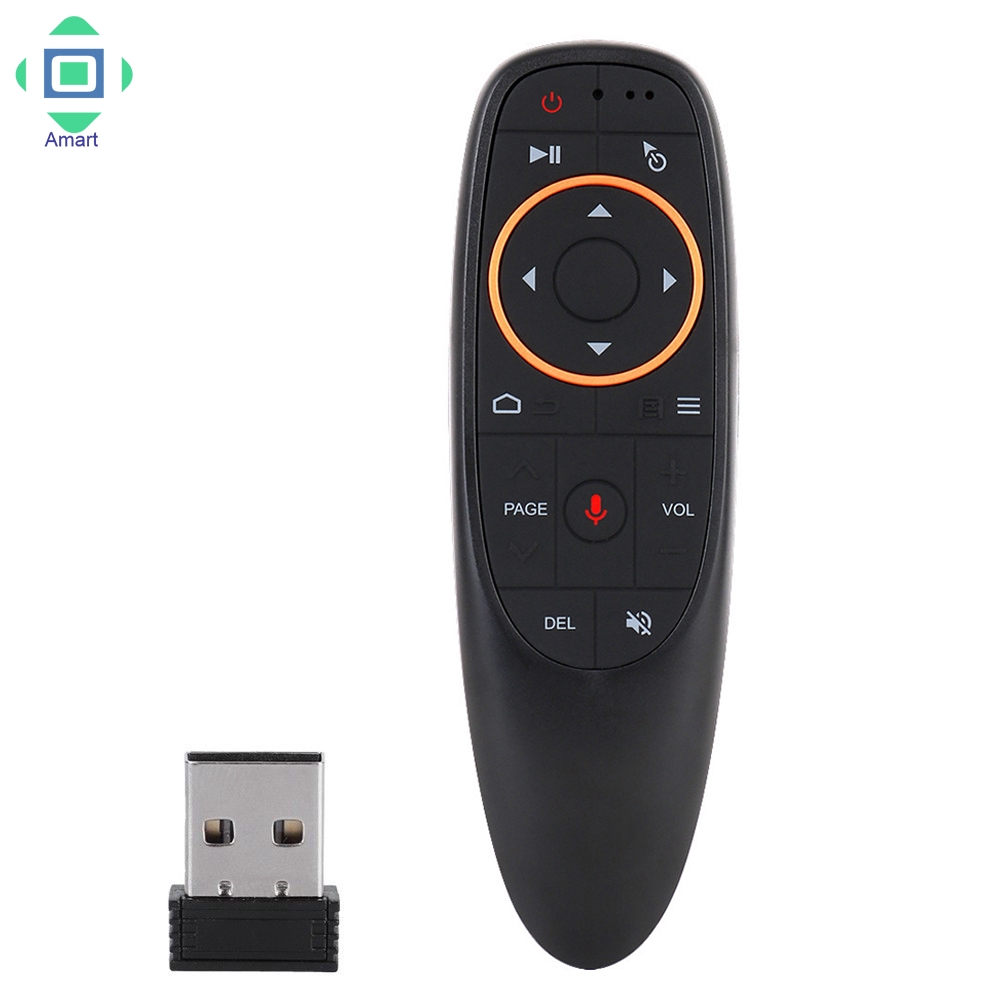 Chuột Bay Không Dây Điều Khiển Bằng Giọng Nói Am 2.4ghz Cho Android Tv Box Pc