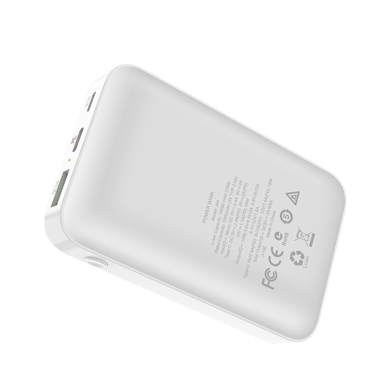 ✢CHÍNH HÃNG✢Pin sạc dự phòng 10.000 mAH Hoco J44 ✔Hỗ Trợ Sạc Nhanh ✔Tích Hợp Công Nghệ Quick Charge 3.0