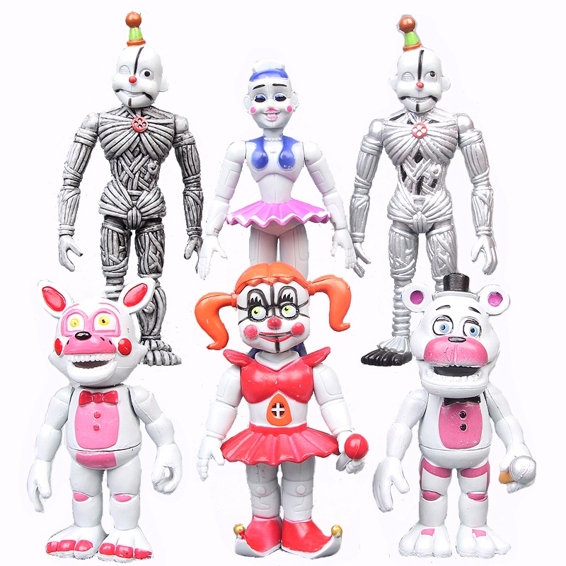 Mô Hình Nhân Vật Trong Phim Kinh Dị Fnaf Nightmare Mangle Actioon