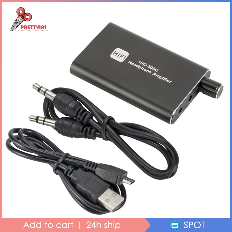 Bộ Khuếch Đại Âm Thanh Tai Nghe Di Động Prettyia1 Với Dây Cáp USB Cho PS4 / PS5 MP4