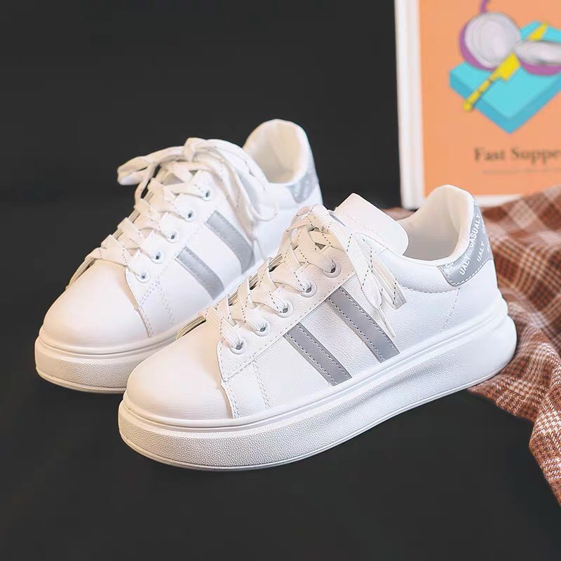giày sneaker trắng  💖FREESHIP💖Giảm 20K khi Nhập [GIAY20KA] Giày Thể Thao Nữ Hướng 2019 Nhập Quảng Châu