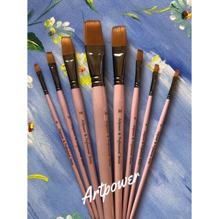 Bộ 8 cọ vẽ màu nước, acrylic cao cấp Artpower