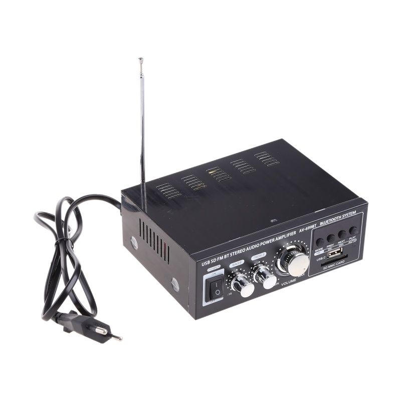 1 Bộ Khuếch Đại Âm Thanh zzz Hỗ Trợ Thẻ SD Ổ Đĩa U Aux Mp3 Format