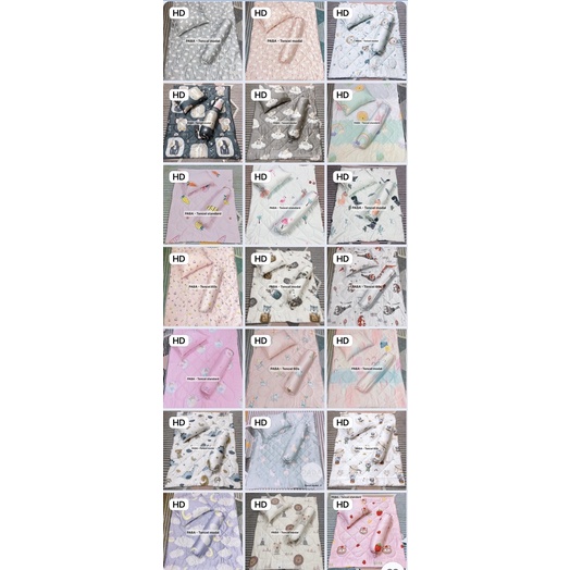 [ GIẢM 15%] SET CHĂN GỐI TENCEL CHO BÉ ĐI HỌC MẪU GIÁO 0-6 Tuổi