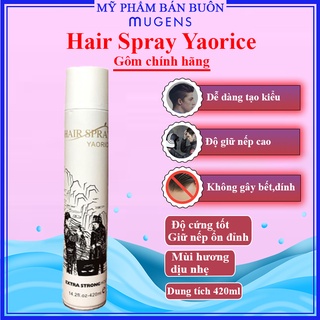 Gôm xịt tóc siêu cứng giữ nếp chính hãng MN28