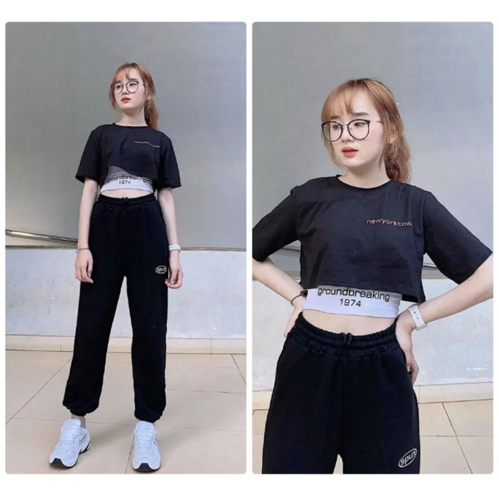 [Set] Đồ nữ 🦋 Bộ Nỉ spun Thể Thao Unisex Dáng Rộng Nam Nữ mặc được đi tập đi chơi đi học chất vải loại 1 đẹp