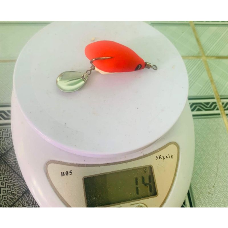Nhái hơi CÂU CHÌM F45 NẶNG 14GR