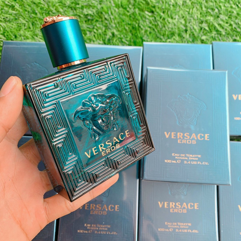 Nước hoa nam versace Pour homme.Nước hoa nam versace Eros,Nước hoa nam versace DYLAN BLUE EAU 100ml, hàng chính hãng