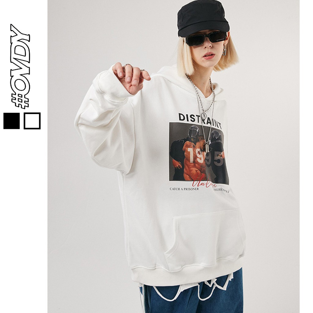Áo Hoodie DISTRAINT By OVDY Hàng Chuẩn Xuất Khẩu 100% Cotton 360gsm | BigBuy360 - bigbuy360.vn