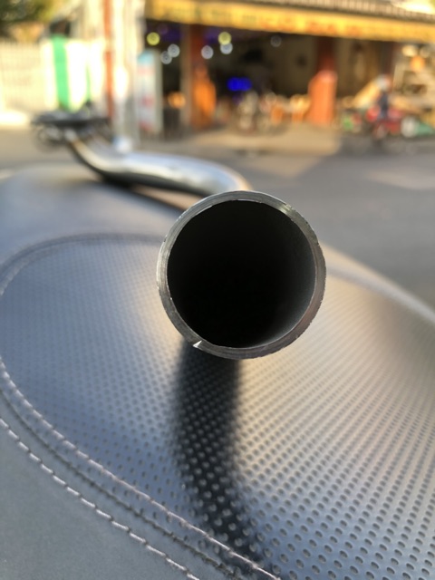 Cổ pô inox luvias FI 27mm x 2mm