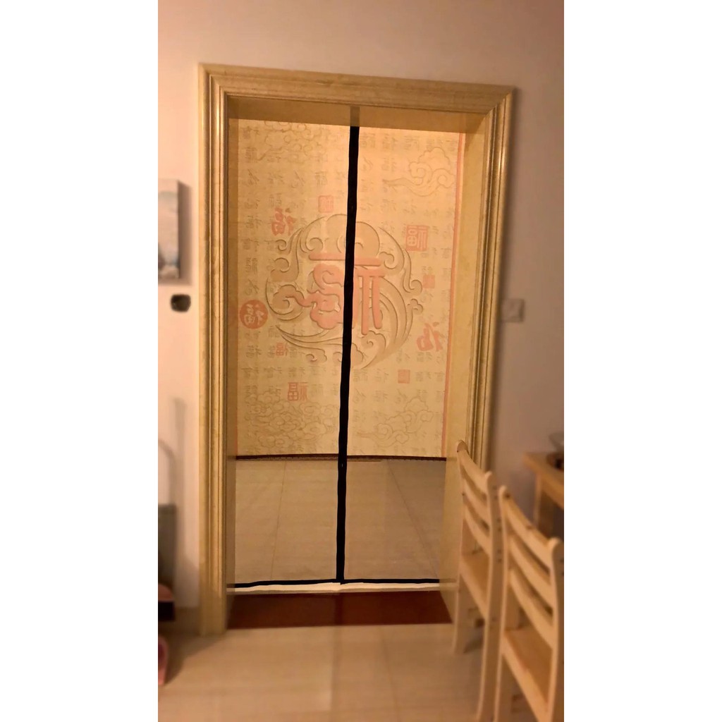 Rèm Cửa Nam Châm Chống Muỗi Nhiều Màu Sắc Nghệ Thuật Phong Cách Nhật Bản