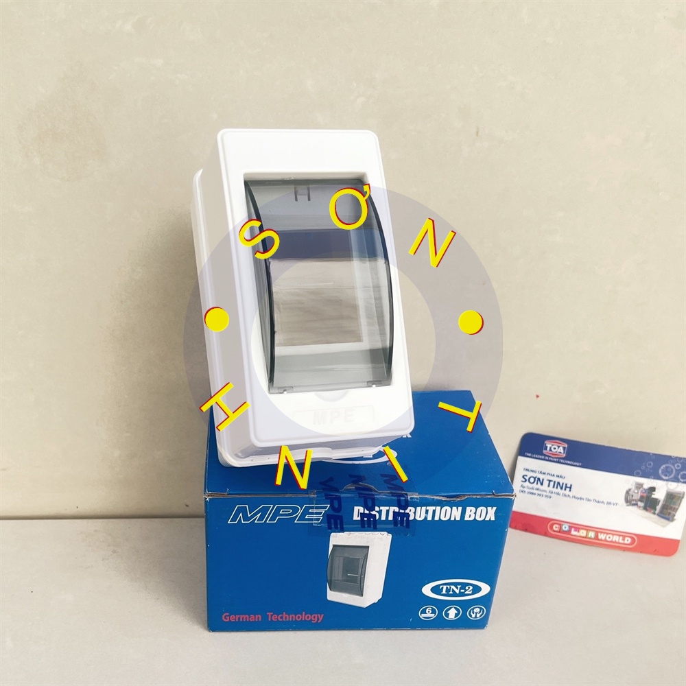 Tủ điện âm tường MPE chứa MCB TN-2 tủ điện nhựa công nghiệp, hộp nhựa âm tường, tủ điện thi công, tủ bảng điện