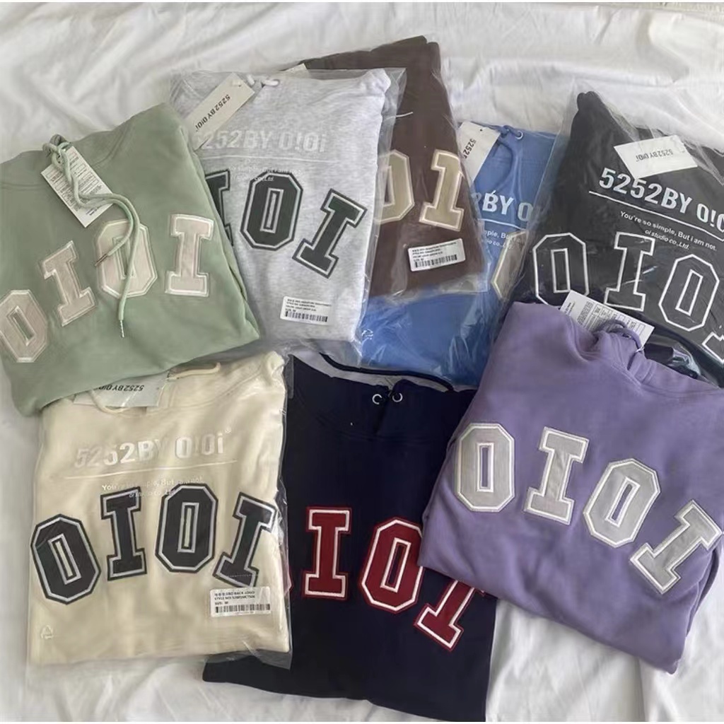 Áo hoodie nam nữ brand Oioi Rose 5252 chính hãng Hàn Quốc | SIGNATURE HOODIE