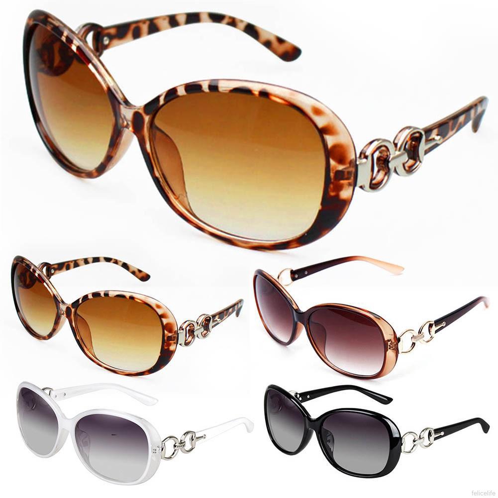 Kính mát thời trang khung lớn kiểu cổ điển bằng nhựa