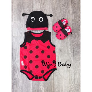 Bộ Bodysuit Cho Bé Hình Bọ - Winbaby - BDS_BUG