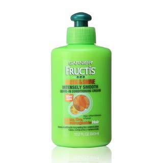 Kem dưỡng tóc có bổ sung tinh dầu Argan giúp mượt tóc Garnier Fructis Leave-In Conditioning Cream 300ml