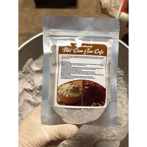 100g cám gạo cafe hanmade