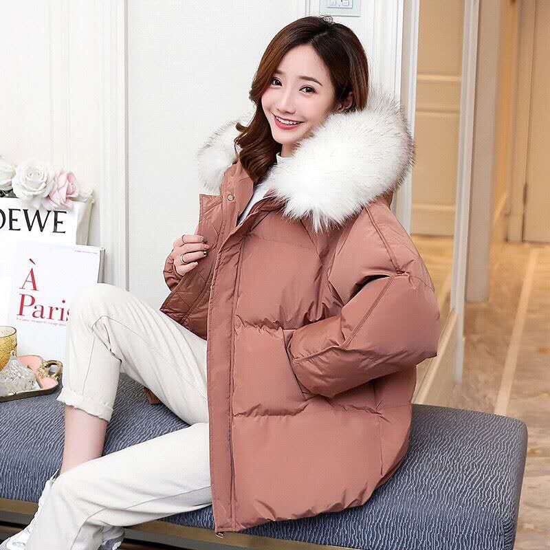 Áo khoác phao mũ lông hàng đẹp ạ