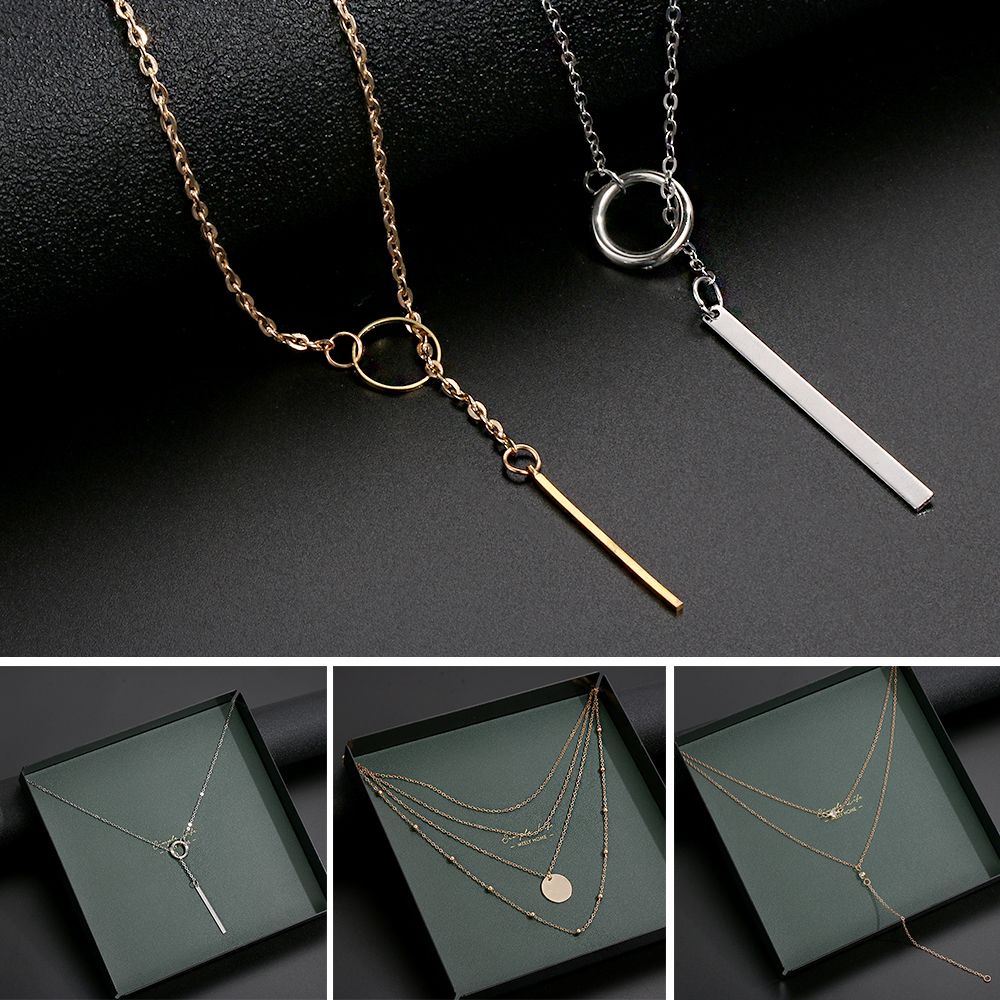 Vòng Cổ Choker Nhiều Lớp Mặt Hình Học Phong Cách Boho Thời Trang Cho Nữ|Trang Trí