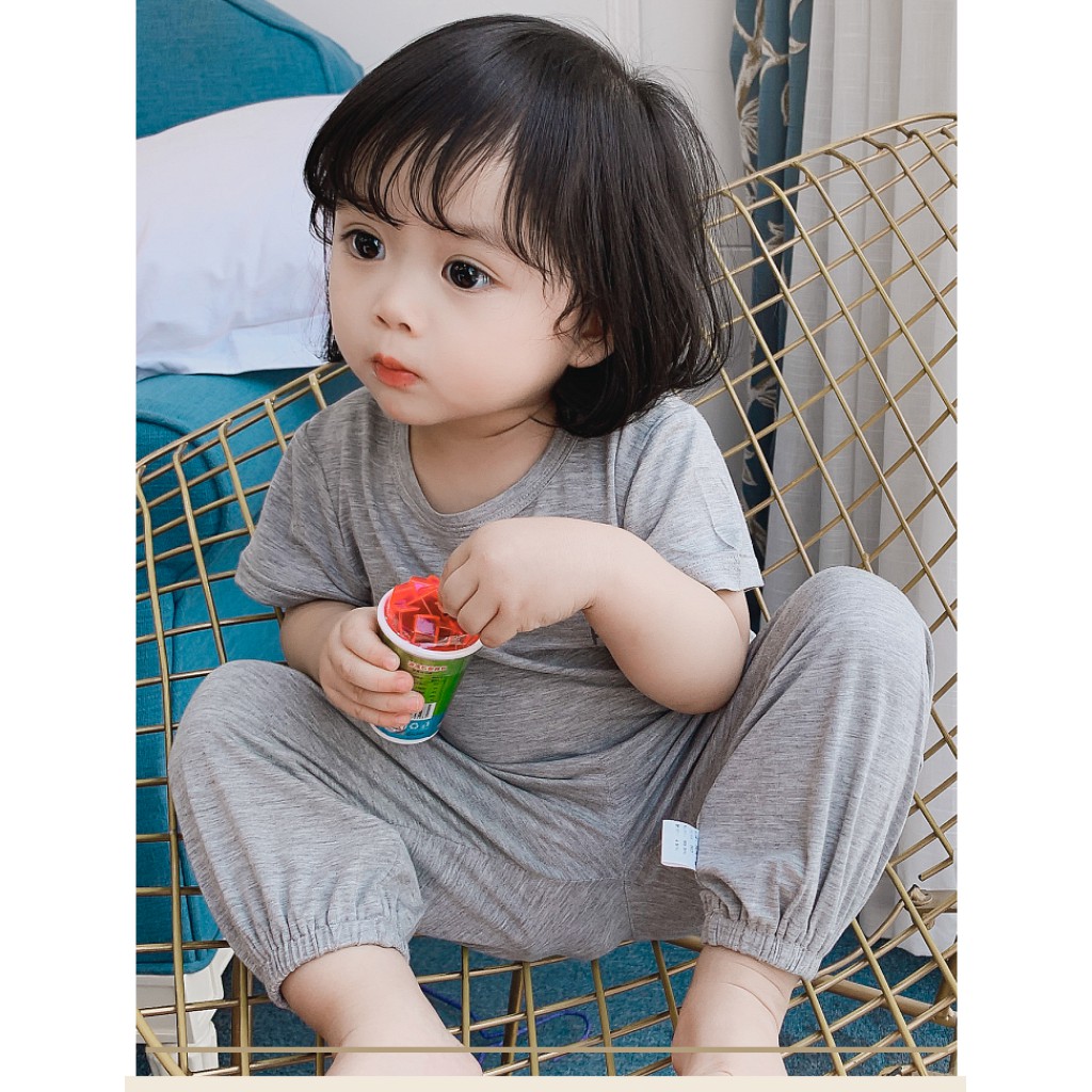 Đồ bộ cho bé trai bé gái trẻ em mặc nhà alibaba [Mẫu hot] quần áo trẻ em bộ đồ ngủ alibaba pijama mùa hè cho bé trai gái