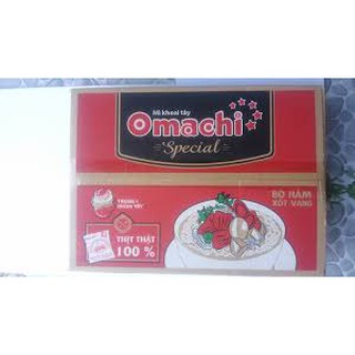 Mì Ăn Liền Omachi Special Bò Hầm Sốt Vang Thùng 30 Gói X 92 G/Gói