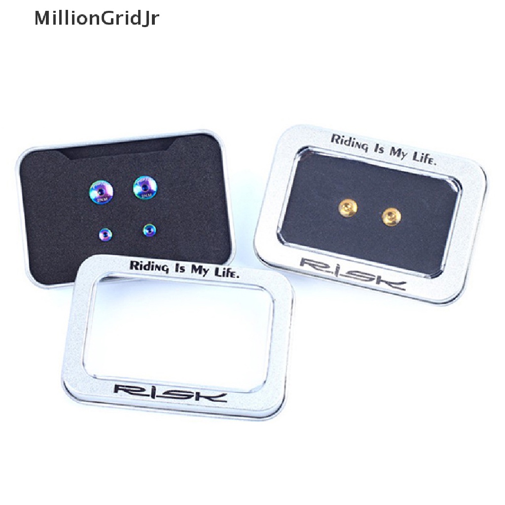 Bu Lông Đầu Đĩa Phanh XT XT Bằng Hợp Kim Titan MLG RISK TC4