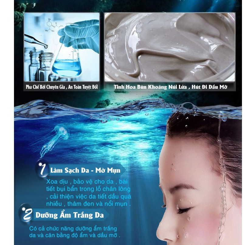 [Hàng Có Sẵn] YiYan Kem Chiết Xuất Bùn Khoáng Biển Làm Trắng Da Mặt Chăm Sóc Da Body Dưỡng Ẩm Whitening Skin Care | BigBuy360 - bigbuy360.vn