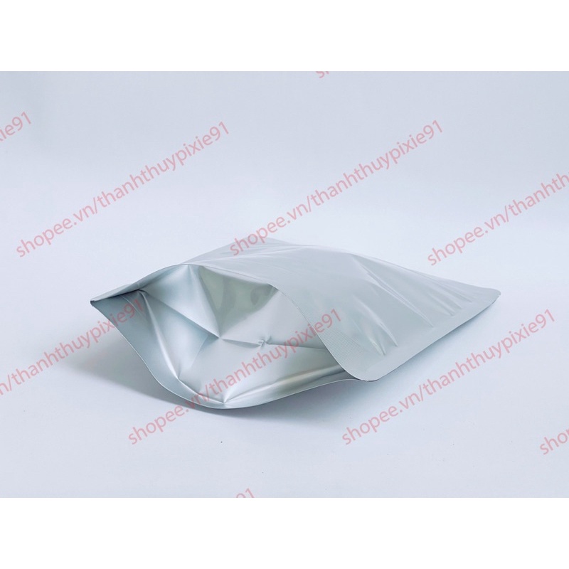 1kg túi zip 2 mặt bạc đựng thực phẩm bánh kẹo