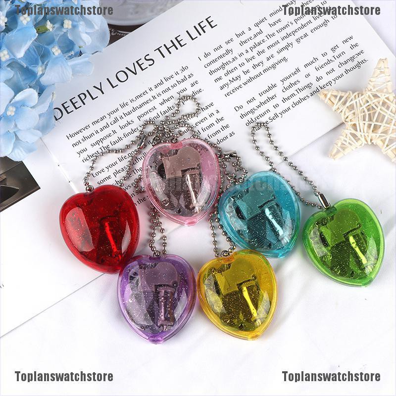 Hộp Nhạc Hình Trái Tim Bằng Acrylic Sáng Tạo