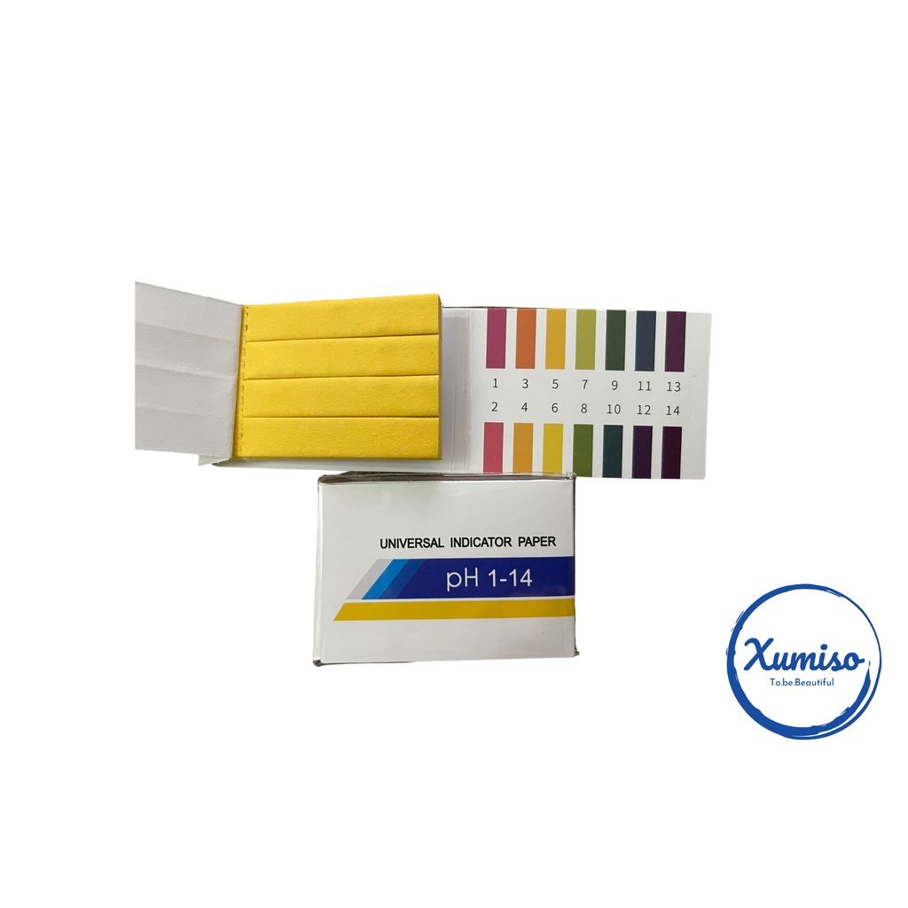 Giấy quỳ đo pH - Giấy đo thí nghiệm - Xumiso 1 tệp