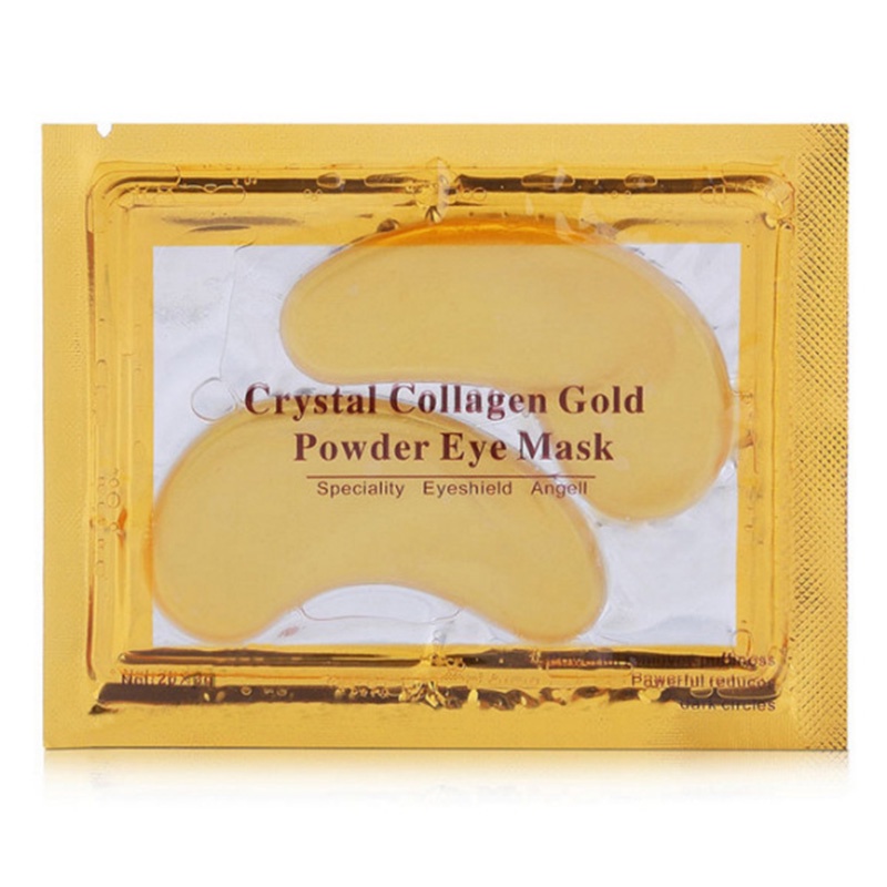 Hot Sale Eye Mask Gold Crystal collagen Eye Masks Anti-Puffiness Dark Circles Anti Aging Moisturizing Eye Face Skin Care Products fortunely.vn