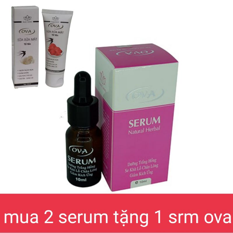Serum ova tinh chất thiên nhiên 100% NATURAL