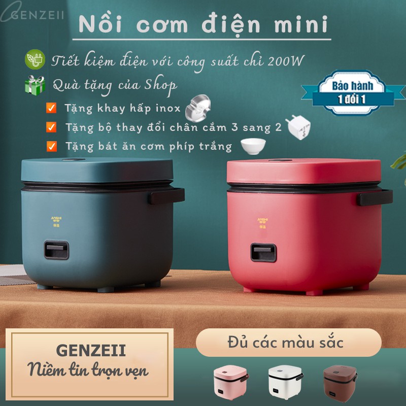 [CHÍNH HÃNG] Nồi Cơm Điện Mini Đa Năng JIASHI 1.2L Dành Cho 1-2 Người Ăn | BigBuy360 - bigbuy360.vn