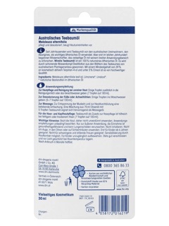 [Có bill] Tinh dầu tràm trà Mivolis ĐỨC 30ml