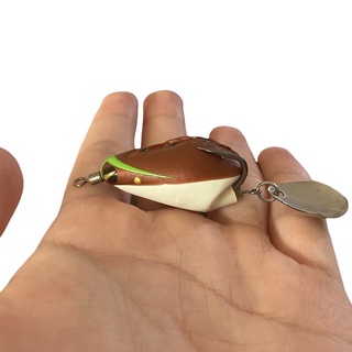 Mồi câu cá lóc Frog toon V2 câu cá lóc đồng, cá lóc bông, cá chuối(5g / 4.5cm), mồi nhái hơi câu lure cá lóc cực nhạy