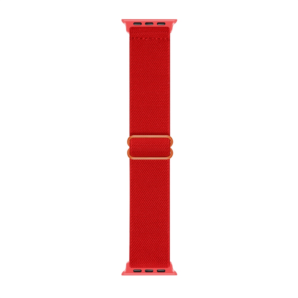 2022 Dây đeo đồng hồ Nylon Loop phong cách mới cho dây đeo Apple Watch Tali Jam 38mm 40mm 41mm 42mm 44mm 45mm Iwatch Series 6 5 4 3 2 1 SE Phong cách Bohemia Dây đeo thay thế đồng hồ có thể điều chỉnh đàn hồi