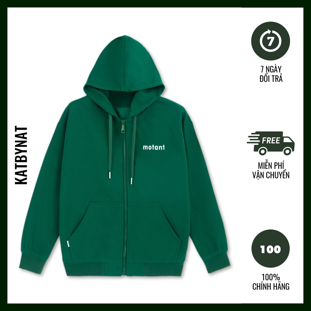 Áo Khoác Hoodie Khóa Kéo 2 Lớp KATBYNAT - AK24