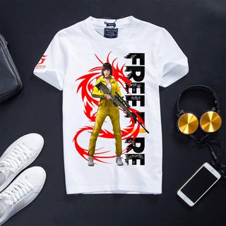 [GIÁ XƯỞNG] Áo Thun Free Fire  Màu Trắng - Maxim FF