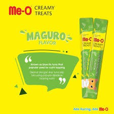 BÁNH THƯỞNG CHO MÈO Dạng kem Me-o Hương vị cá ngừ Gói 15g Xuất xứ Thái lan - Pet shop Uytinpro