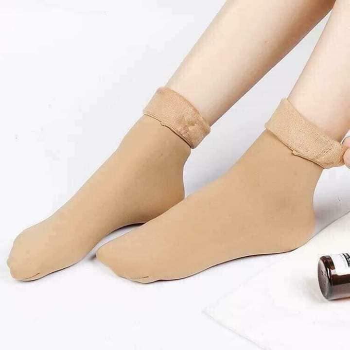 Tất lót lông ấm áp