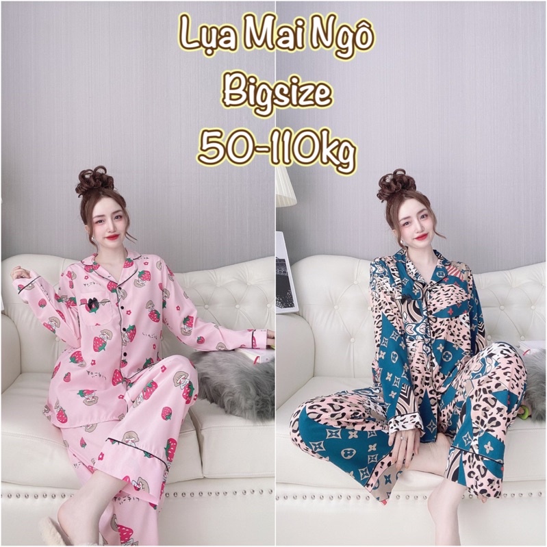 (Bigsize 45-110kg) Bộ Lụa Nhật Cao cấp mẫu N.E.W - Hot Trend - chất đẹp