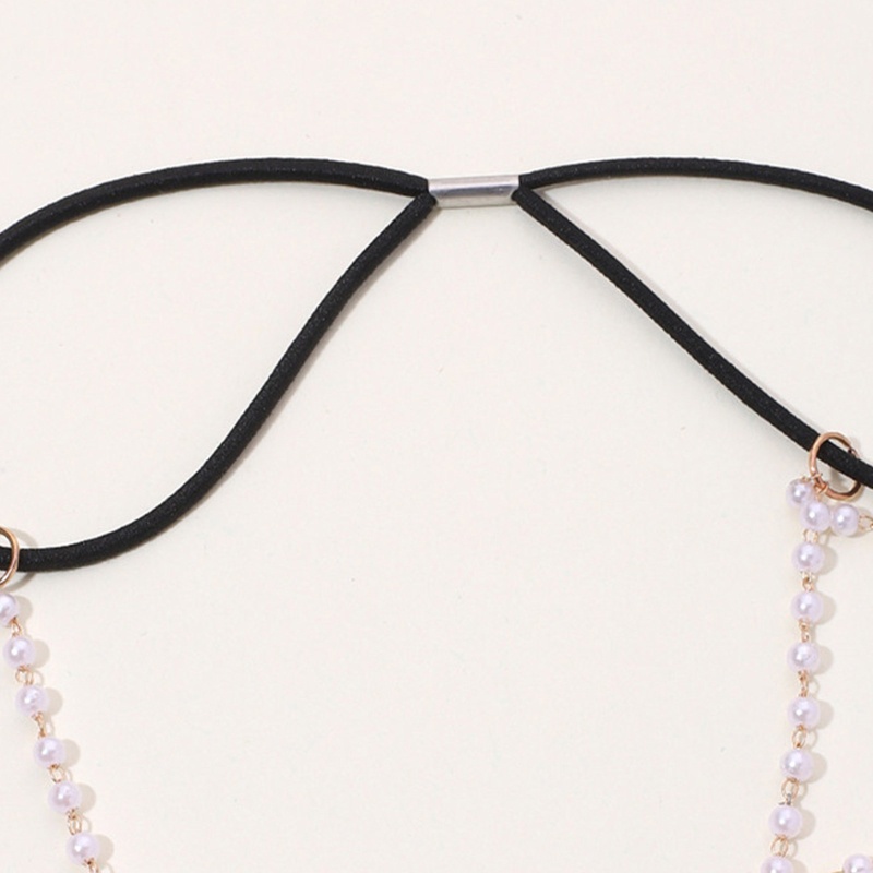 Youyo Chân Tua Rua Chuỗi Hạt Ngọc Trai Thanh Lịch Lủng Lẳng Phối Với