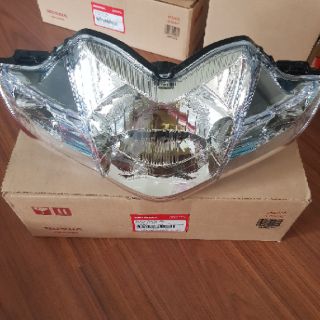 Pha đèn xe wave S110 mắt xi nhan vàng và trắng