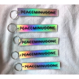 MÓC KHOÁ PEACEMINUSONE GD BIGBANG HOLOGRAM PHẢN QUANG HÀNG DÀY DẶN