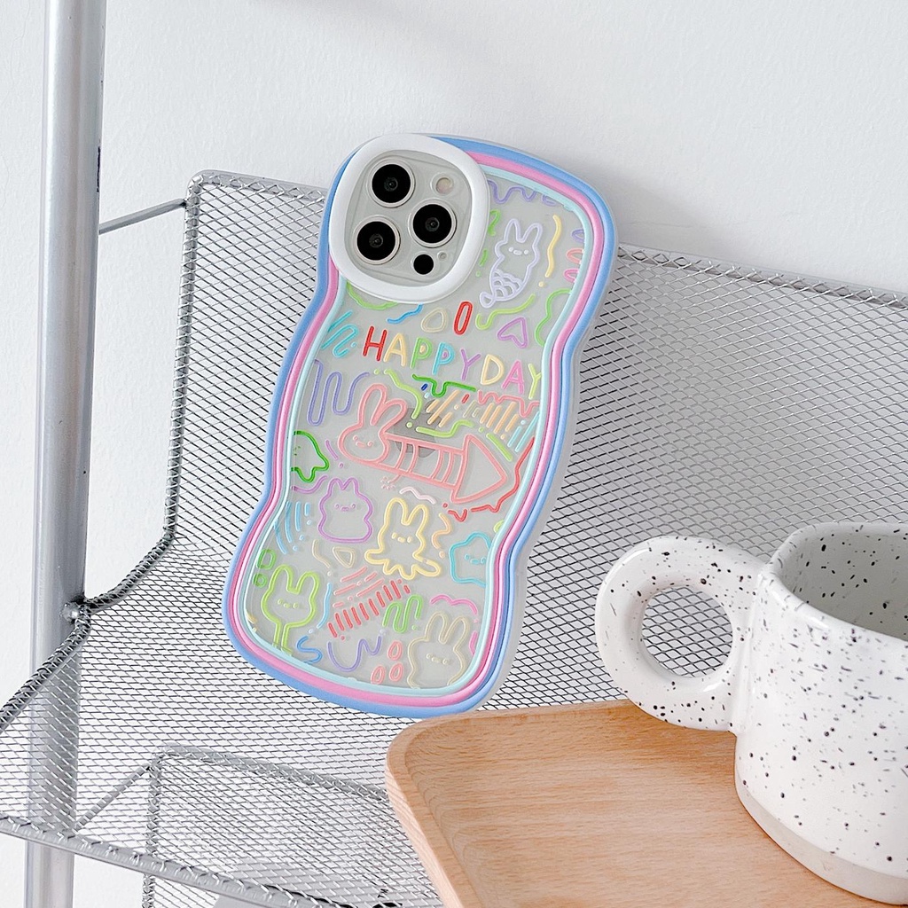 Ốp Điện Thoại Tpu Dẻo Họa Tiết Hoạt Hình Động Vật Dễ Thương Chống Sốc Cho iPhone 11 12 13 pro max xr x xsmax