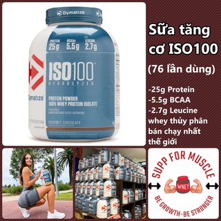 ISO 100 - sữa tăng cơ cao cấp chính hãng