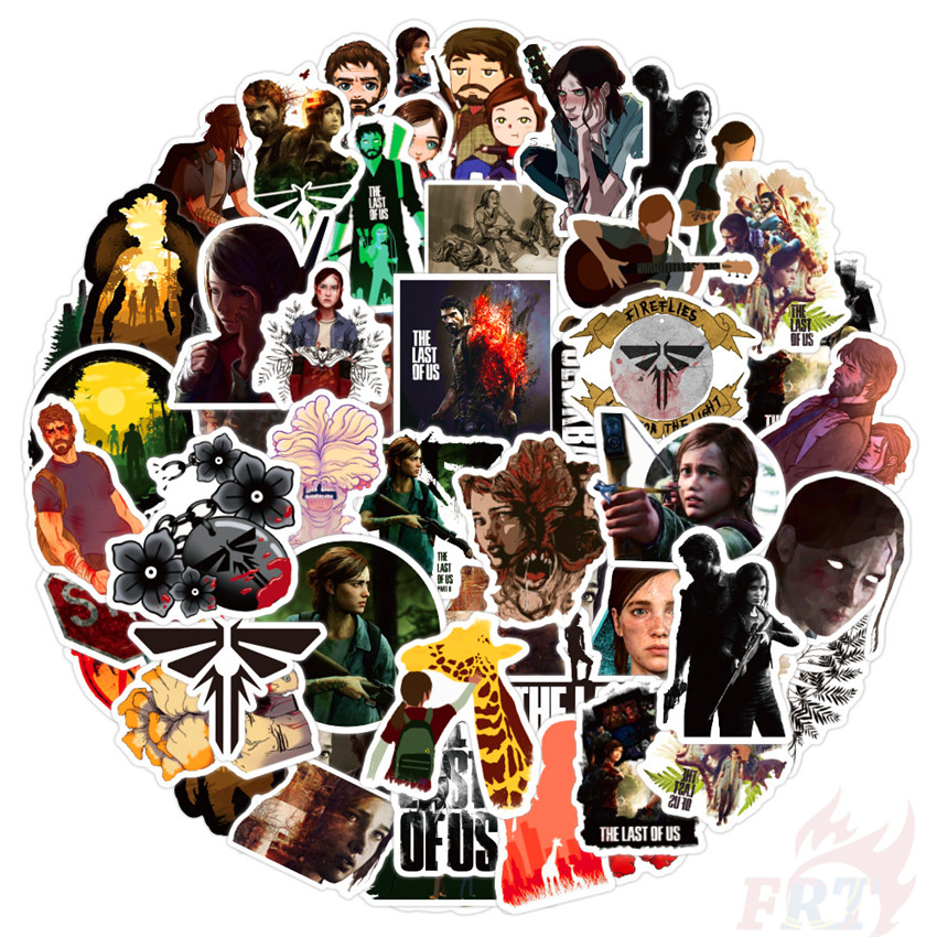 ❉ The Last of Us Series 04 Stickers ❉ 50Pcs/Set DIY Fashion Waterproof Decals Doodle Stickers